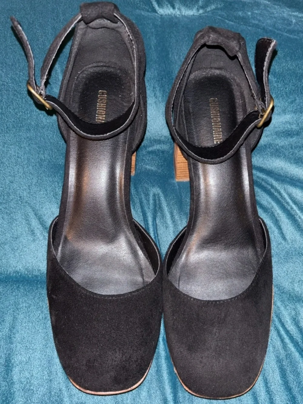 🌖CUSHIONAIRE🌔SUEDE PLATFORM🌔